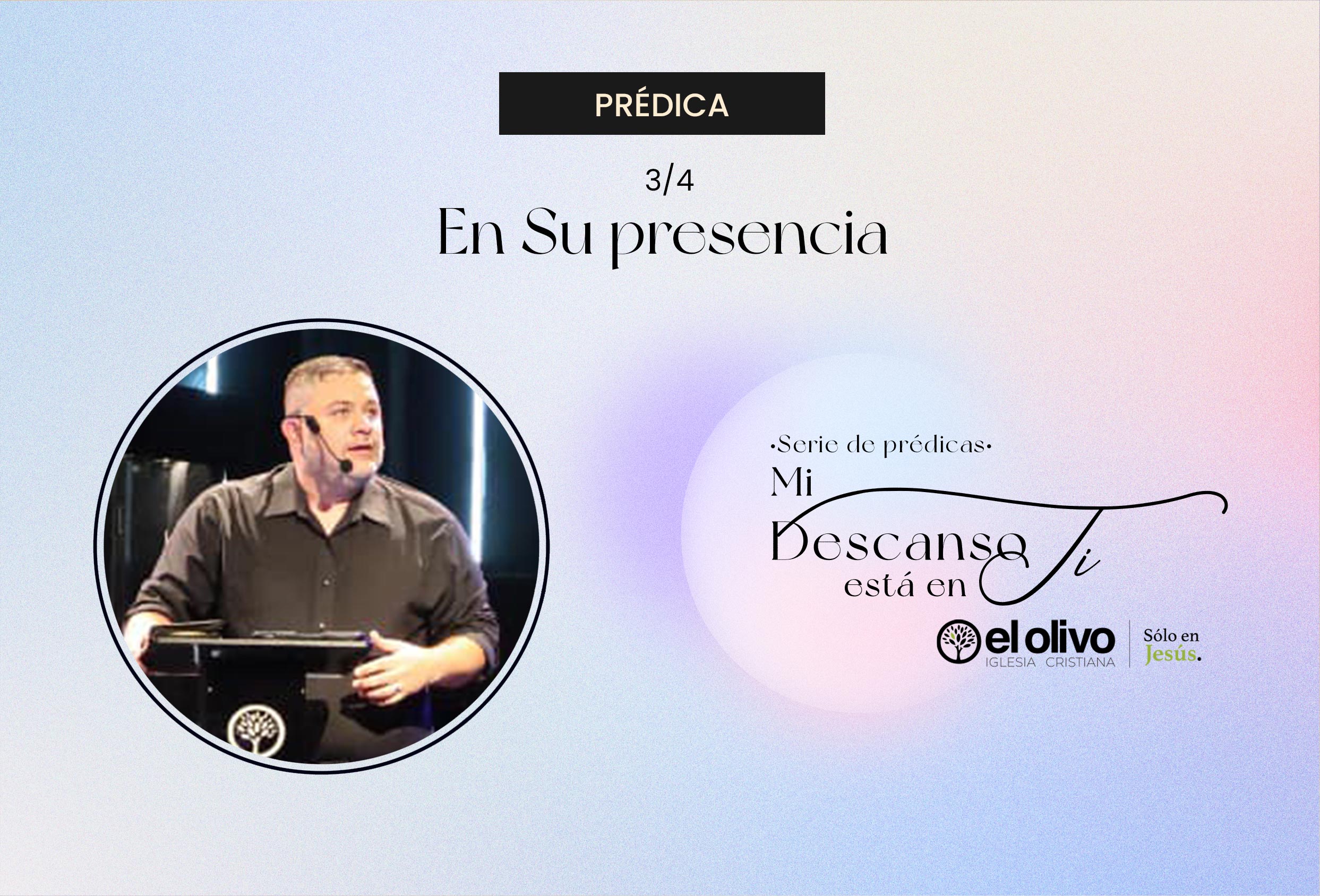 Mi descanso está en ti - En su Presencia